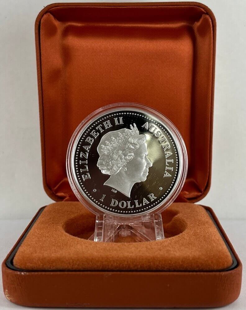 2000 Silver 1 Ounce Proof Kookaburra Coin product image