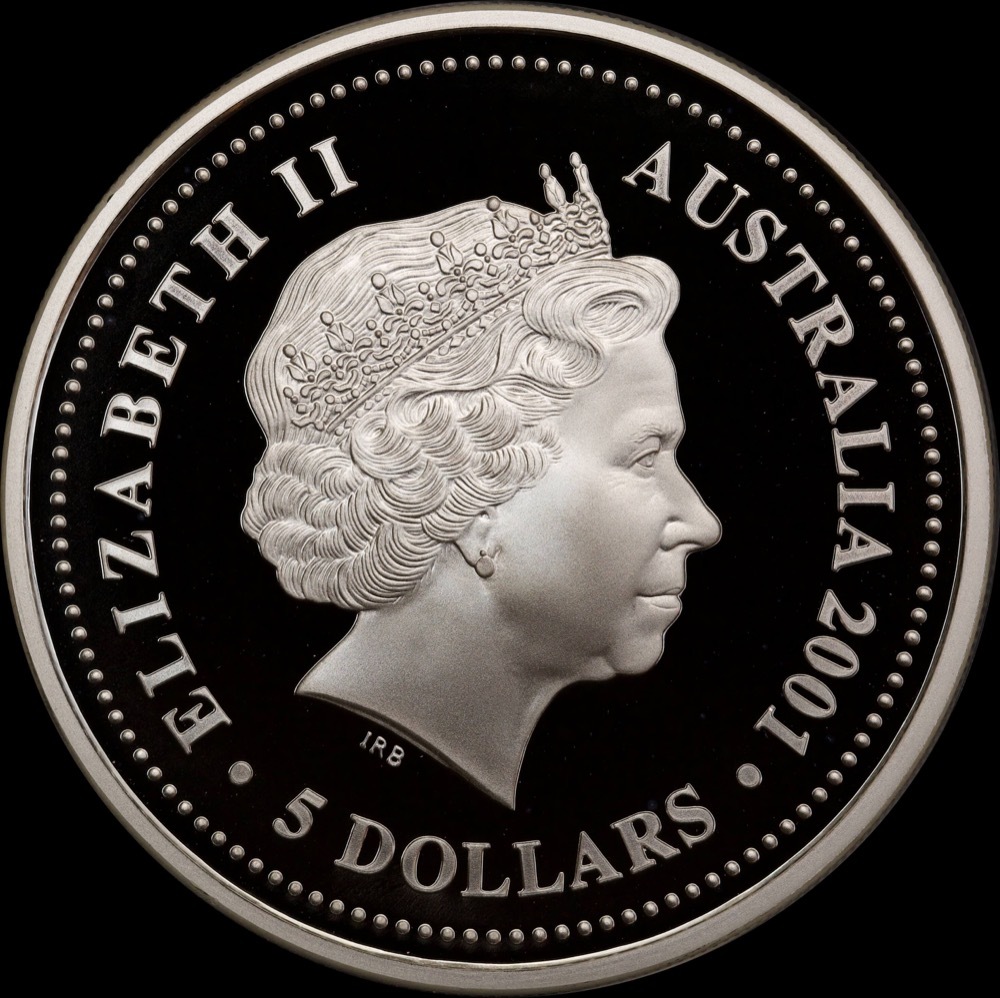 2001 Silver One Ounce Proof Coin Donald Bradman product image