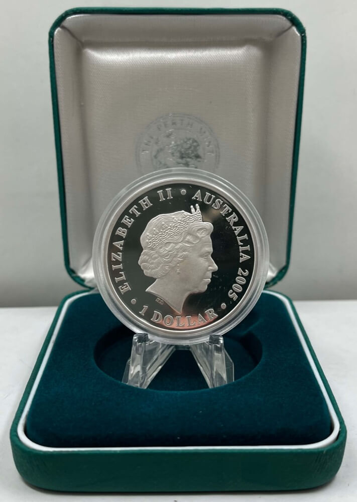 2005 Silver One Ounce Proof Coin Cocos Keeling Islands product image