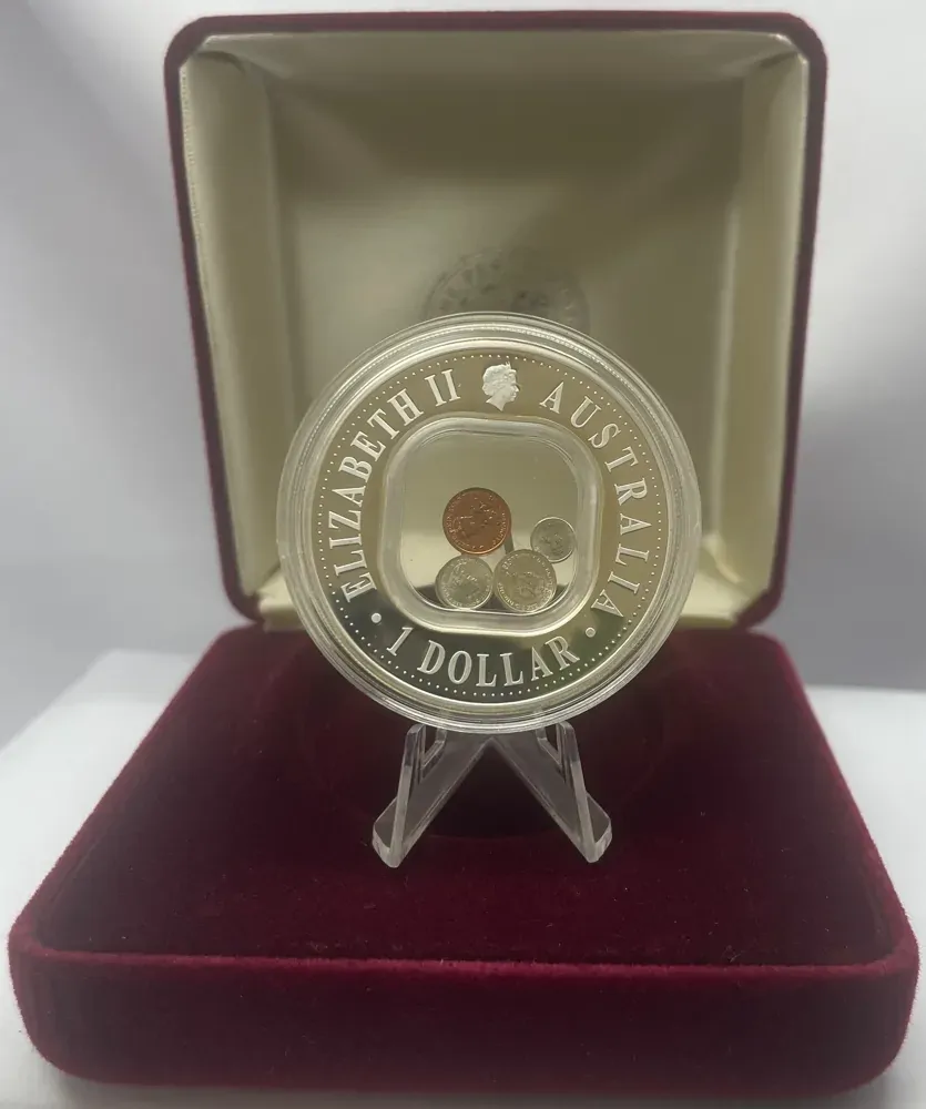 2006 Silver 1 Ounce Proof Coin Pre Decimal Locket product image