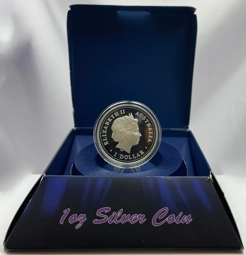 2006 Silver 1 Ounce Proof Coin Dame Edna product image