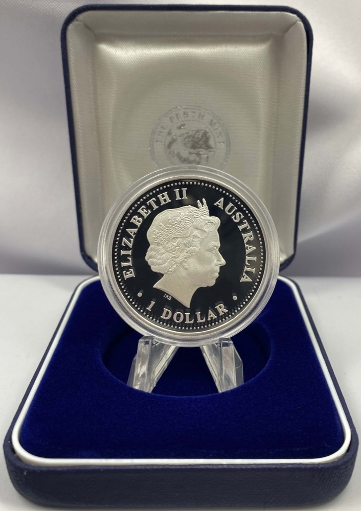 2006 Silver 1 Ounce Proof Coin Queen's 80th Birthday product image