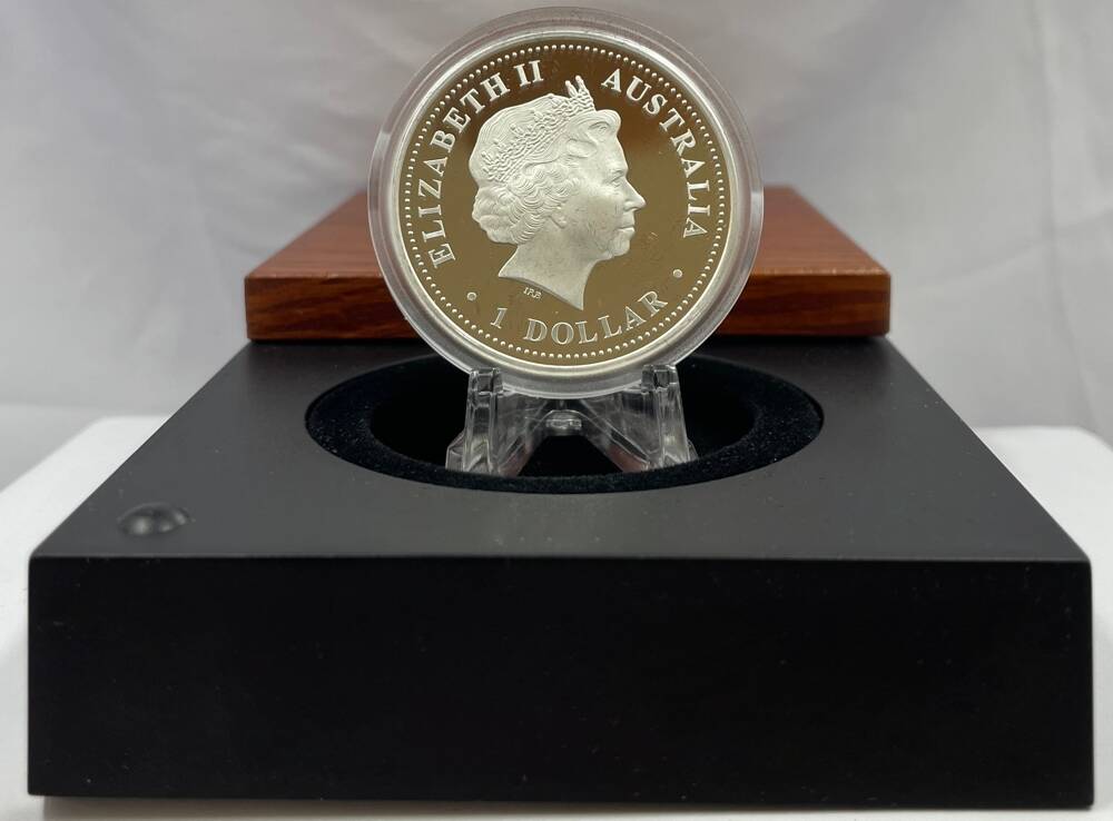 2007 Silver One Ounce Proof Coin Discover Australia Adelaide product image