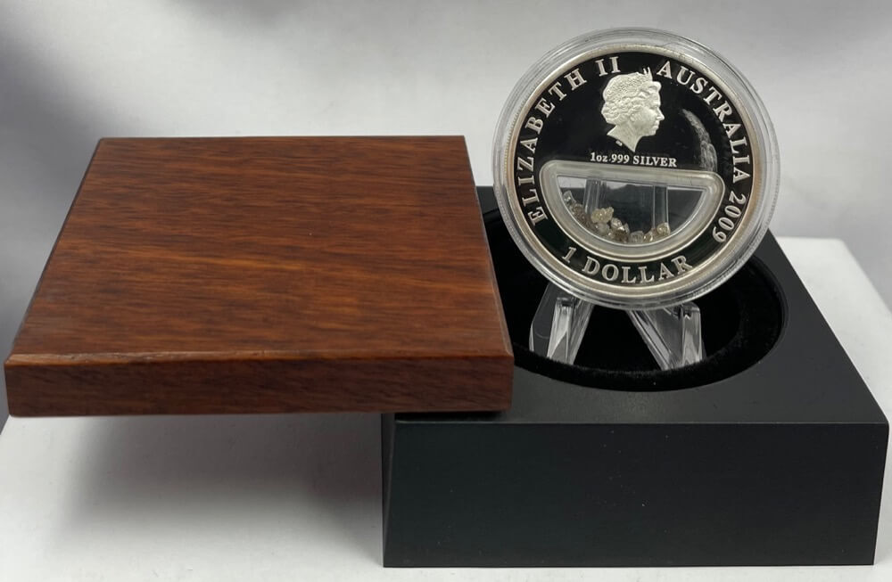 2009 Silver One Ounce Proof Coin Treasures Of Australia Diamonds product image