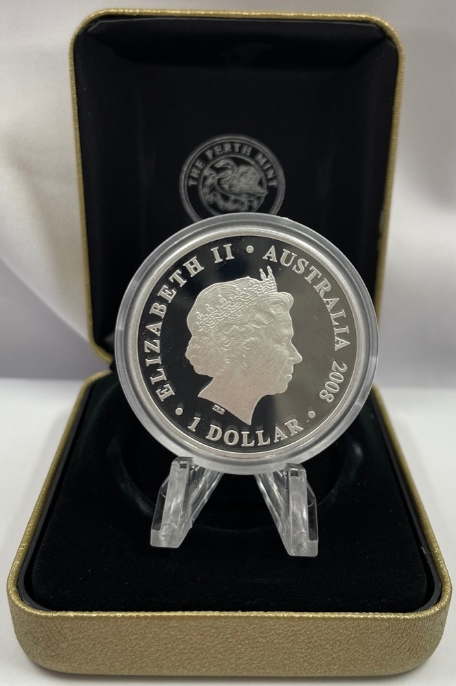 2008 Silver 1 Ounce Proof Coin AFL 150 Years product image