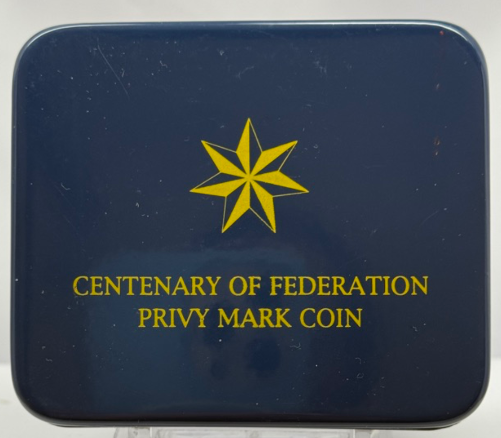 2001 Silver One Ounce Specimen Privy Mark Federation Star product image