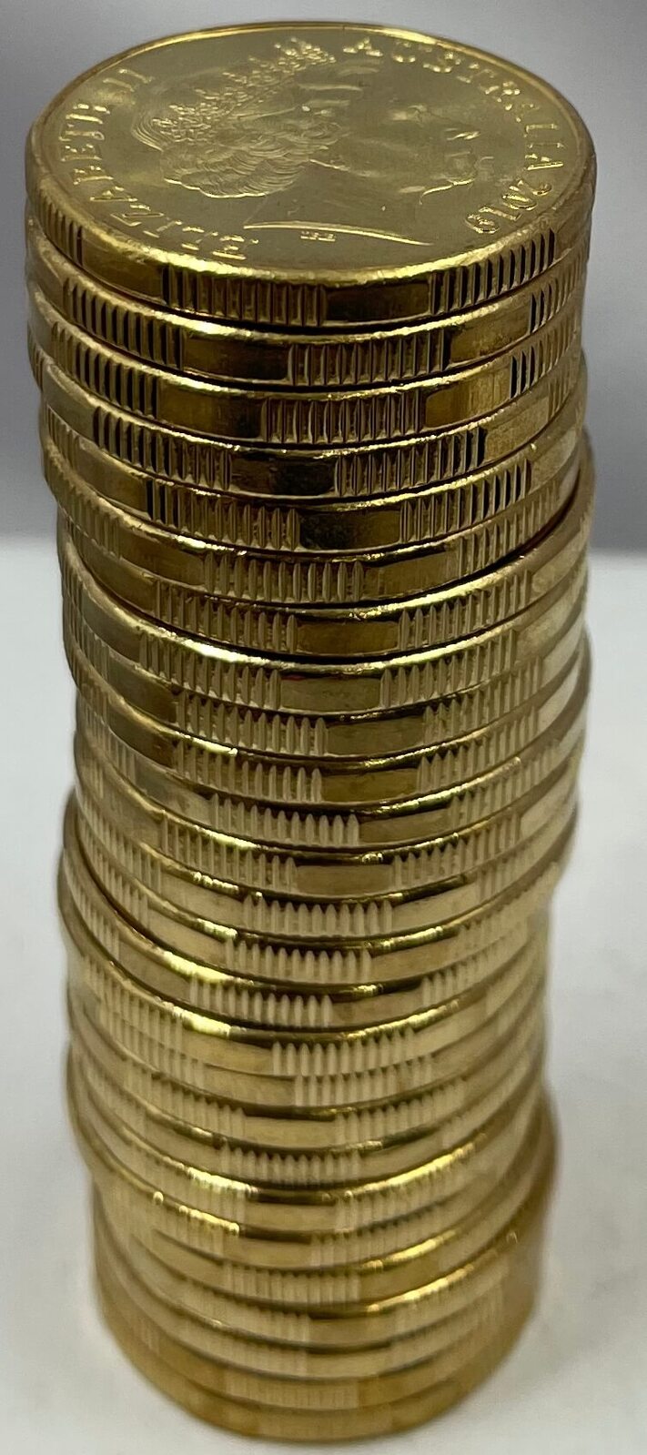 2019 1 Dollar Set of 26 Coins in Unsealed Tube The Great Aussie Coin Hunt product image