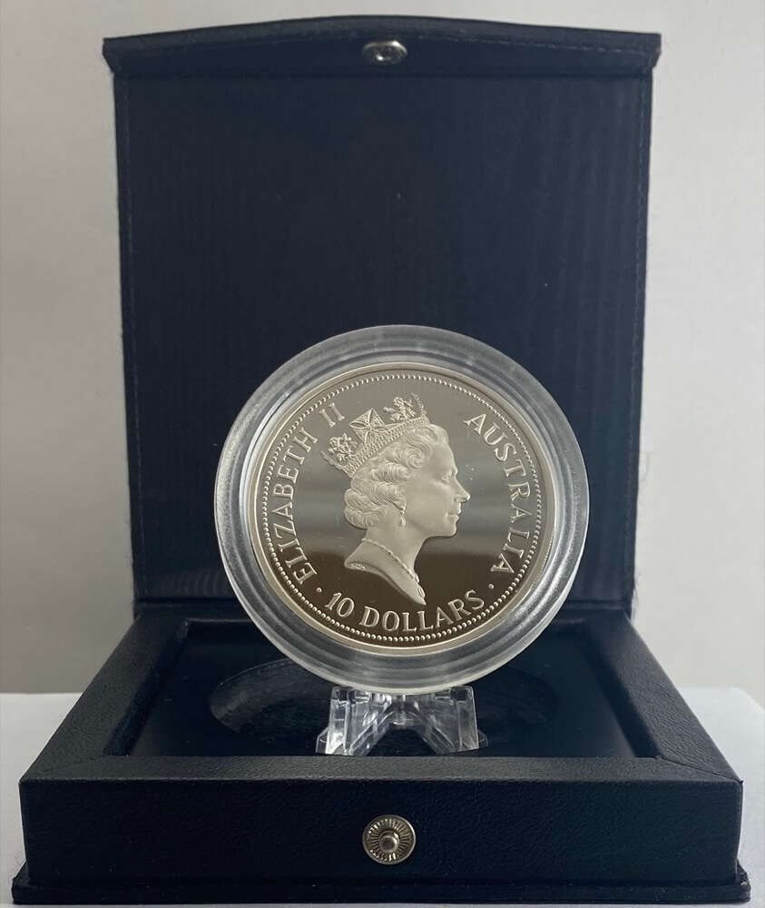 1991 Silver Two Ounce Proof Coin Kookaburra product image