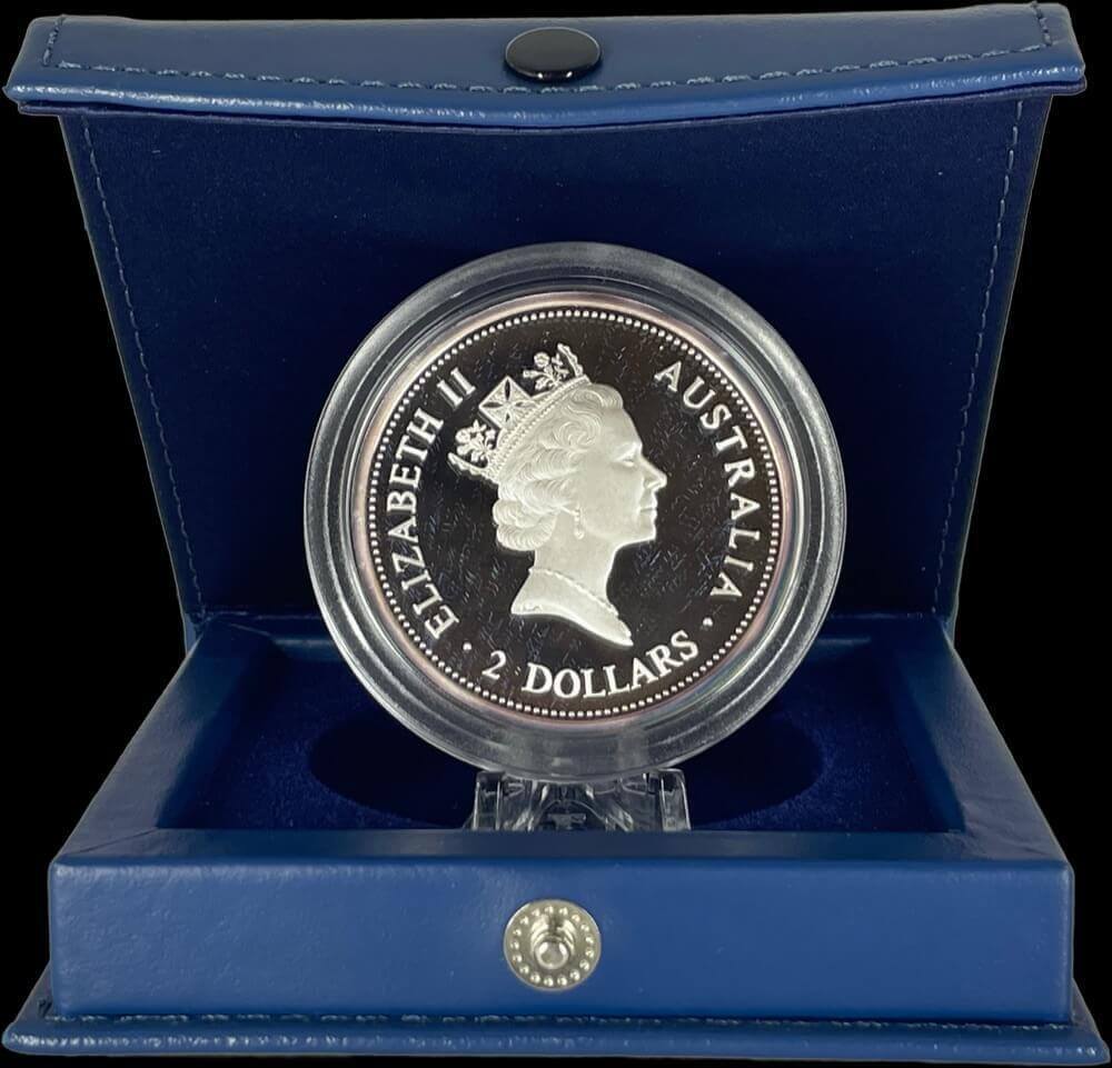 1998 Silver Two Ounce Proof Coin Kookaburra product image