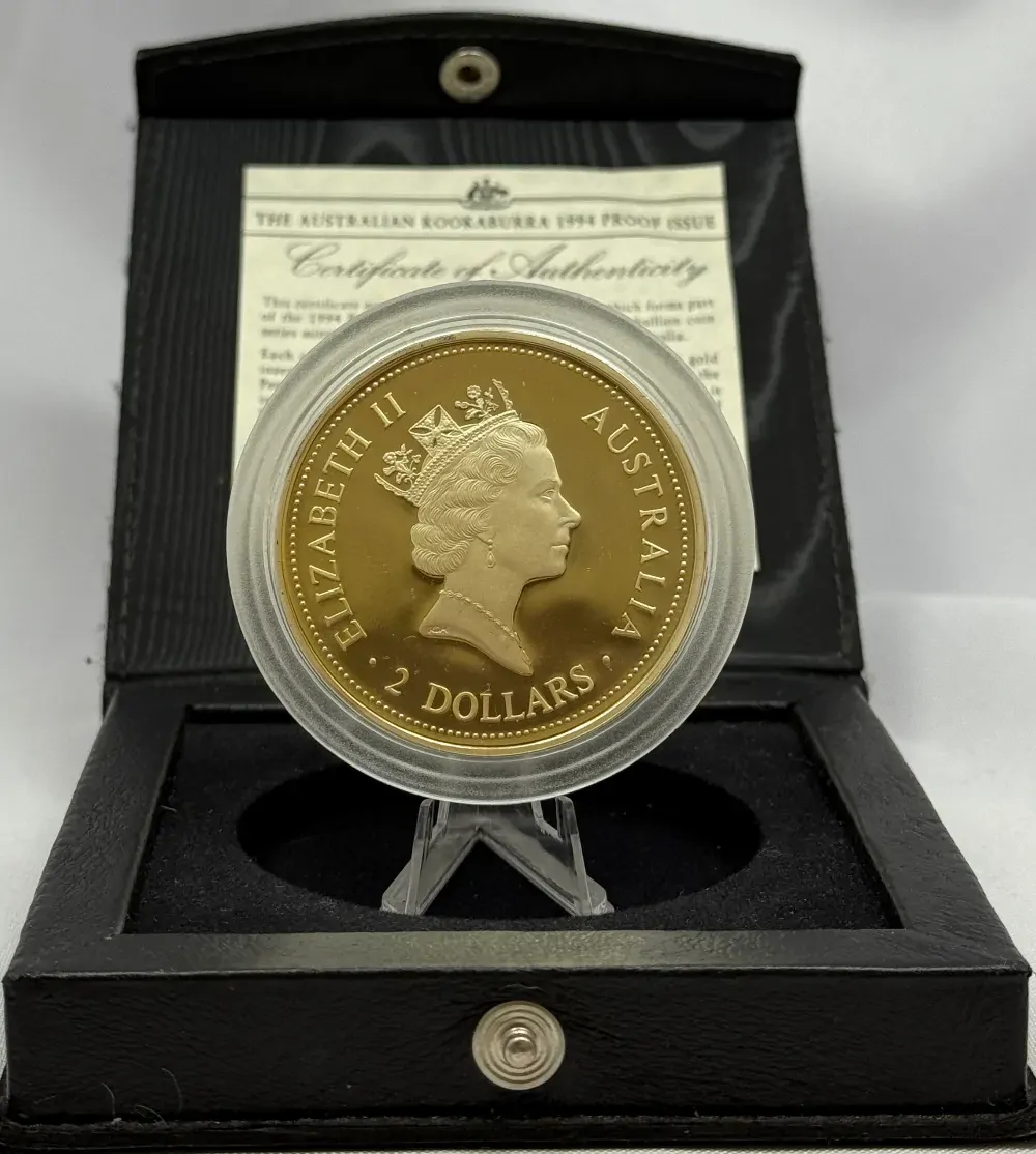 1994 Silver Two Ounce Proof Privy Mark Small Head product image