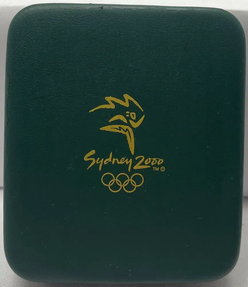 2000 Silver 1 Ounce Olympic Proof Coin Emu and Wattle product image