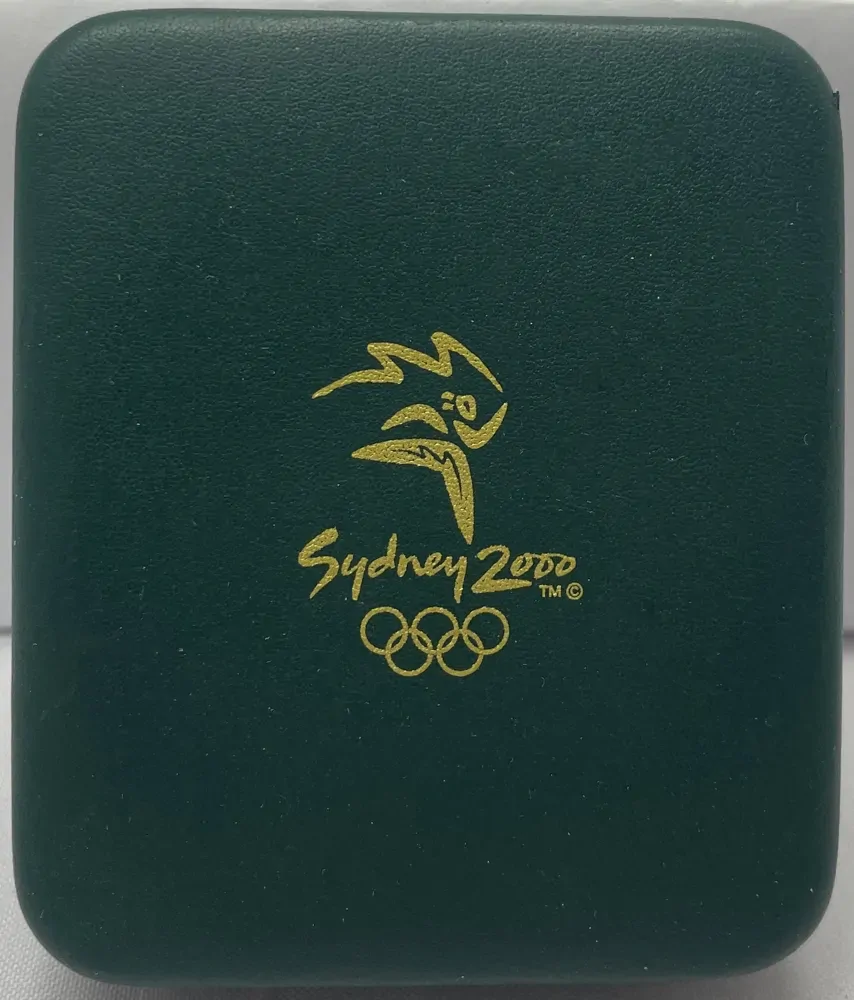 2000 Silver 1 Ounce Olympic Proof Coin Kookaburra and Waratah product image