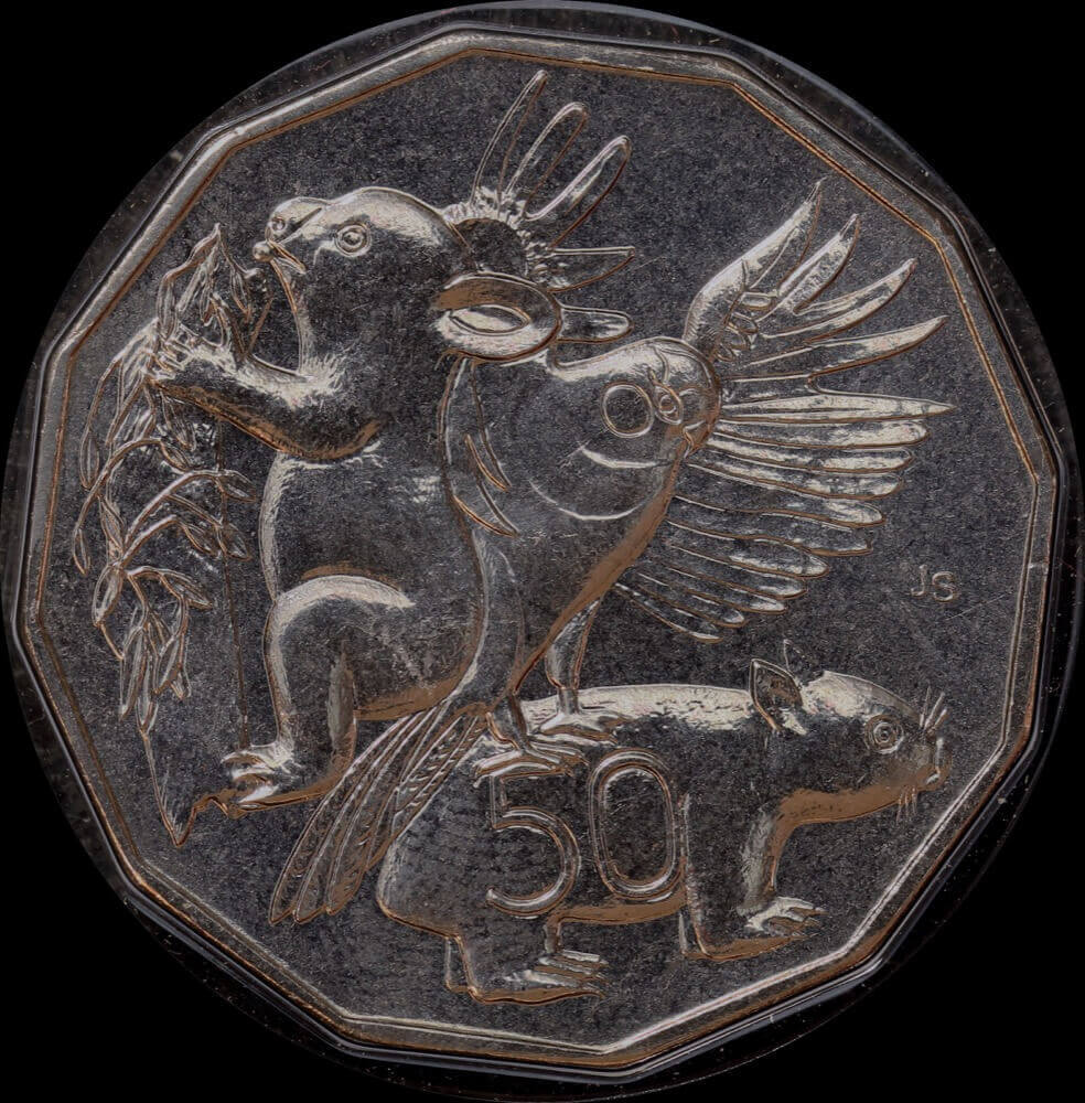 2004 50 Cent Uncirculated Coin Student Design Wombat product image