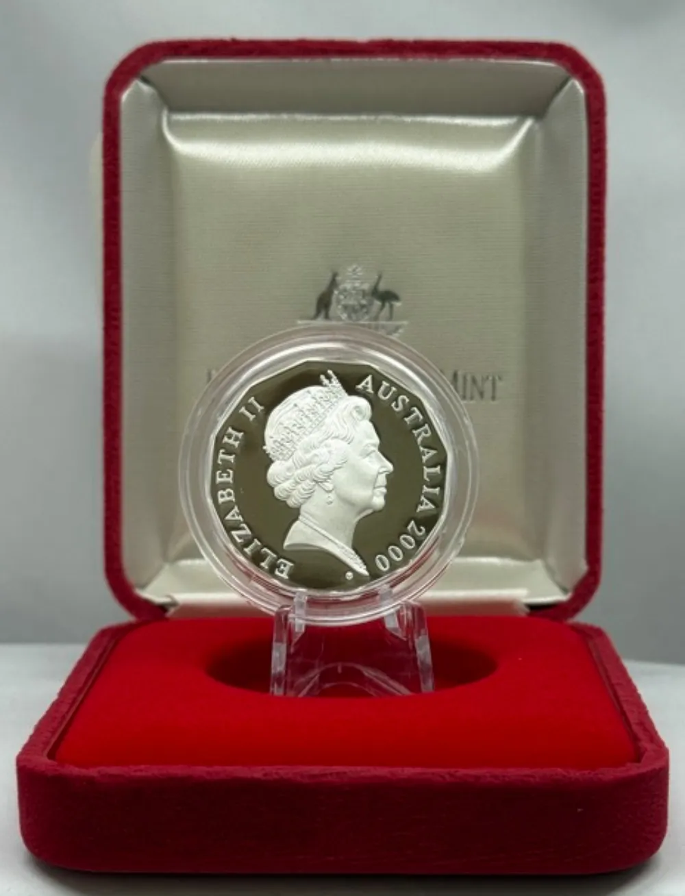 2000 Silver 50 Cent Proof Coin Royal Visit product image