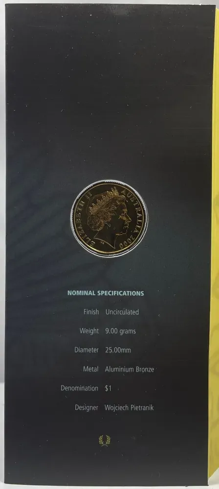 2000 1 Dollar Coin Victoria Cross in Folder product image