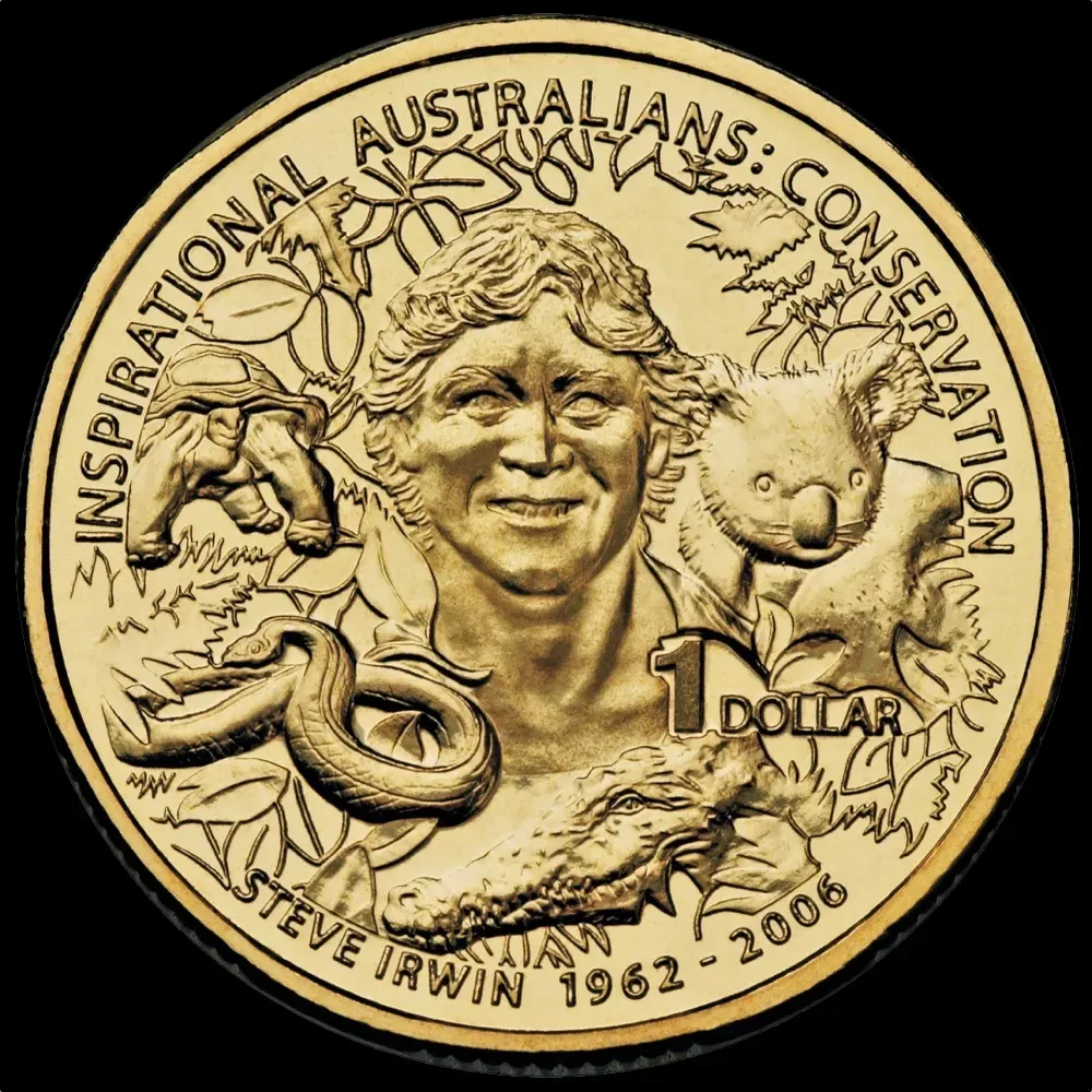 2009 1 Dollar Uncirculated Coin Steve Irwin product image