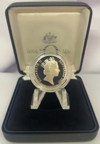 1995 Silver 1 Dollar Proof Coin Waltzing Matilda product image