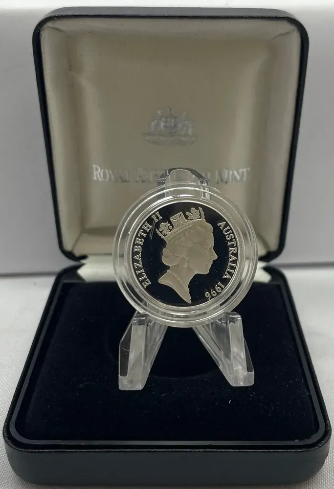 1996 Silver 1 Dollar Proof Coin Henry Parkes product image
