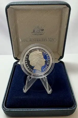 2004 Silver 1 Dollar Proof Coin Eureka Stockade product image