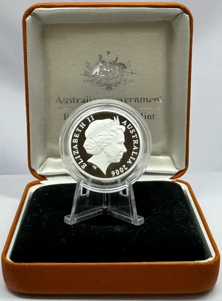 2006 1 Dollar Silver Proof Coin 50 Years of Television product image