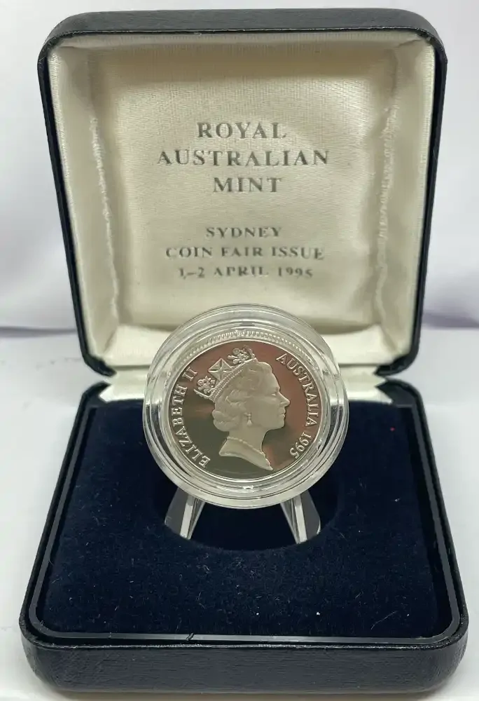 1995 One Dollar Silver Proof (Coin Fair) Waltzing Matilda product image