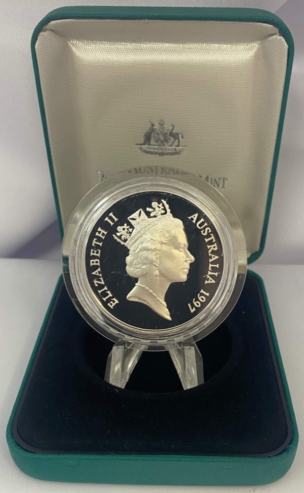 1997 Silver 1 Dollar Proof Coin Ballot Issue Old Parliament House product image