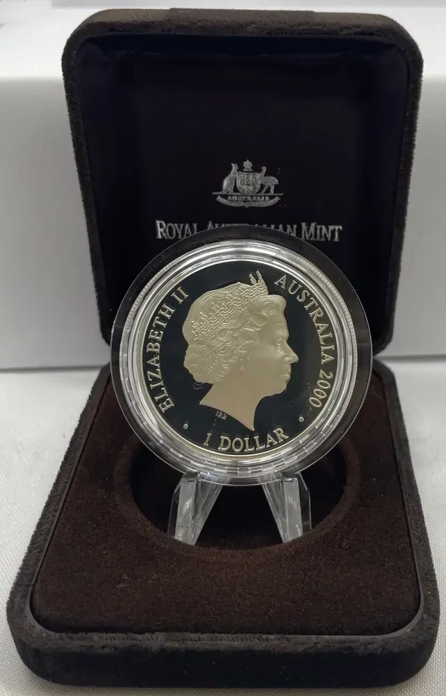 2000 1 Dollar Silver Proof Coin Ballot Issue Proclamation product image