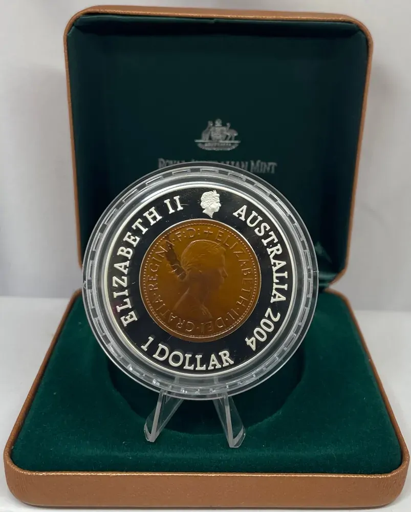 2004 1 Dollar Silver Proof Coin Ballot Issue 1964 Penny 40th Anniversary product image