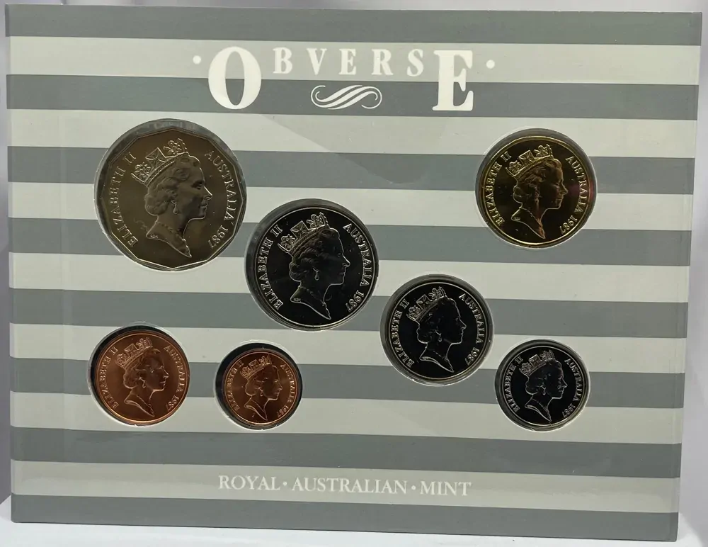 Australia 1987 Uncirculated Mint Coin Set product image