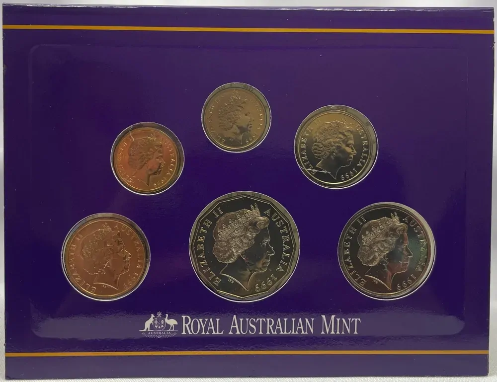 1999 Uncirculated Mint Coin Set Older Person product image