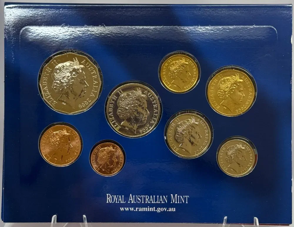 2006 Uncirculated Mint Coin Set 40 Years of Decimal Currency product image
