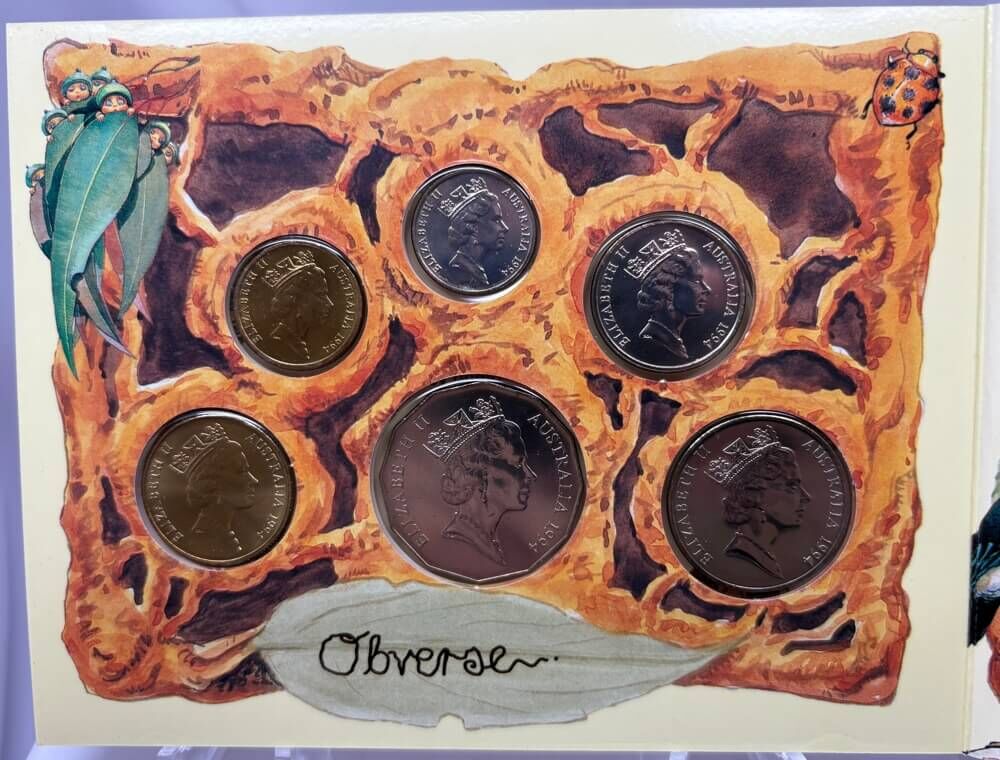 Australia 1994 Baby Uncirculated Mint Coin Set Year Of The Family (Narrow Date) product image