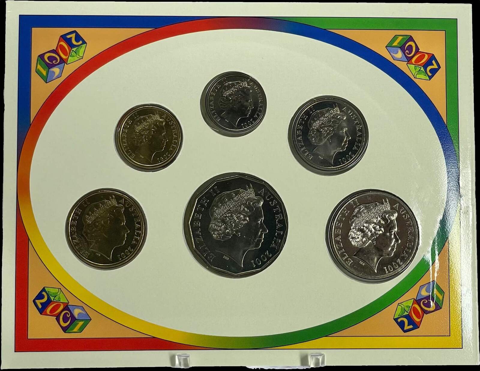 Australia 2001 Baby Uncirculated Mint Coin Set Centenary of Federation product image