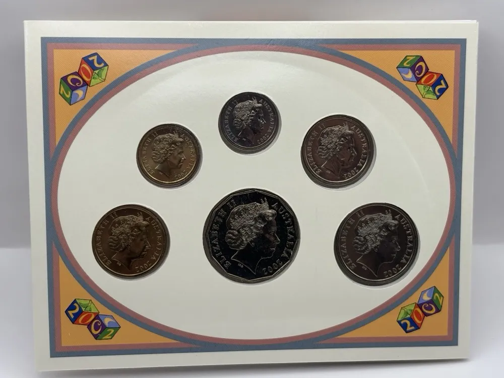 Australia 2002 Baby Uncirculated Mint Coin Set Year of the Outback product image