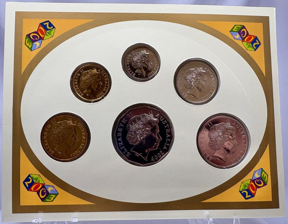 Australia 2003 Baby Uncirculated Mint Coin Set Volunteers product image