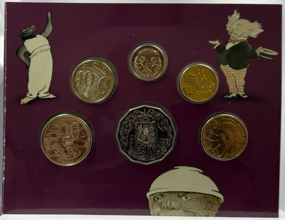 Australia 2007 Baby Uncirculated Mint Coin Set The Magic Pudding product image