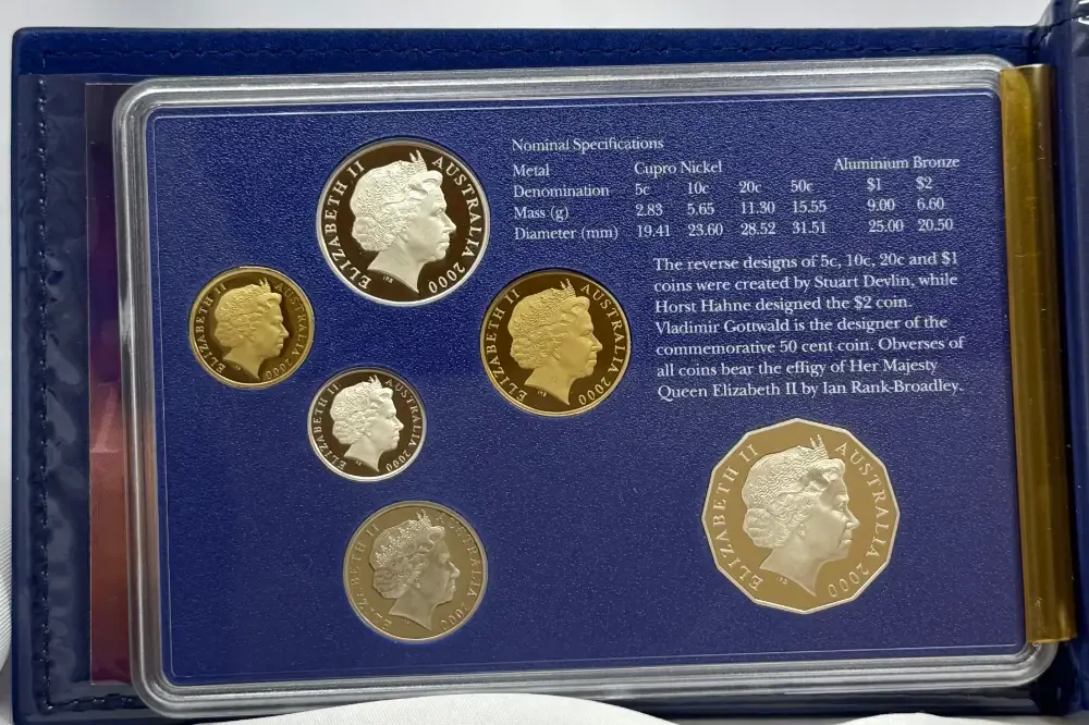 Australia 2000 Proof Coin Set Millennium product image