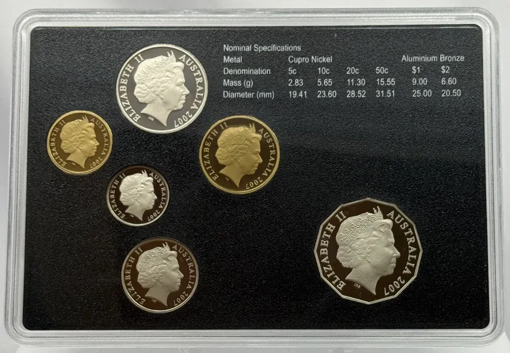 Australia 2007 Proof Coin Set Lifesaver product image