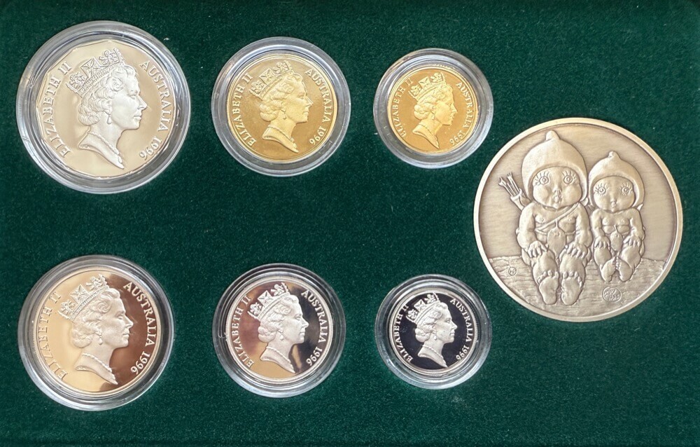 Australia 1996 Baby Proof Coin Set Henry Parkes product image
