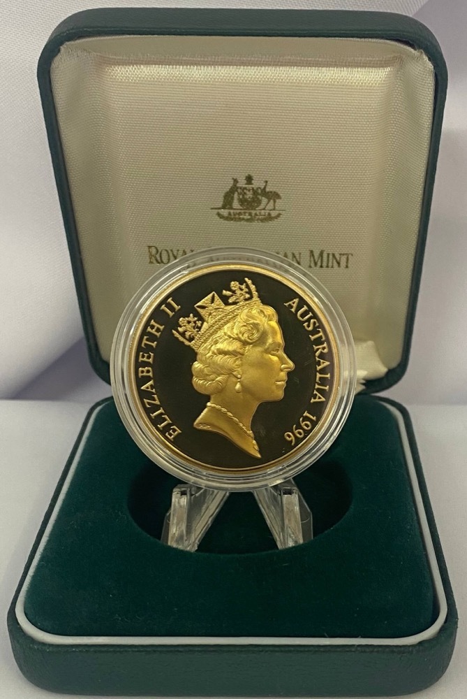 1996 5 Dollar Proof Coin Donald Bradman product image