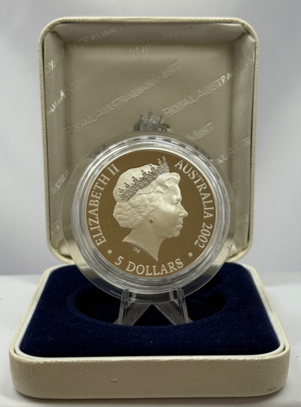 2002 5 Dollar Silver Proof Coin Queen Mother product image