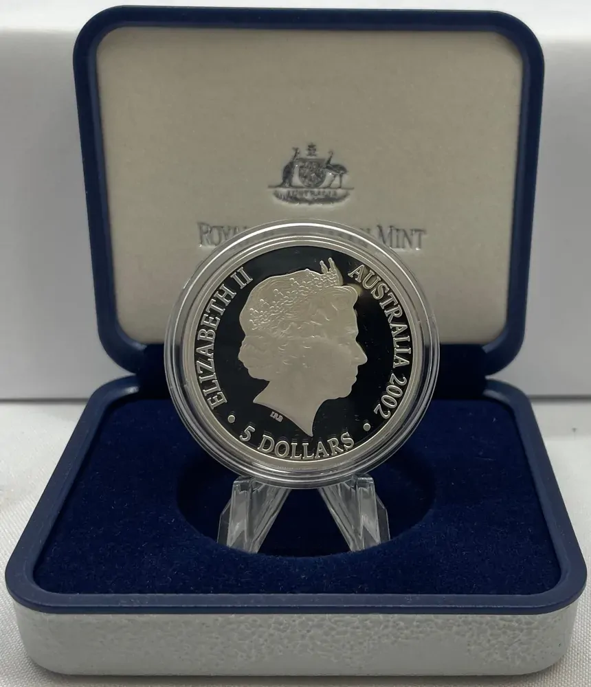 2002 5 Dollar Silver Proof Coin Commonwealth Games product image