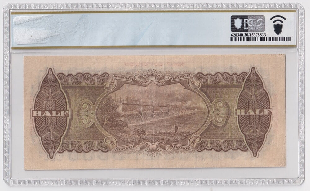 1923 Ten Shilling Miller/Collins R4 PCGS VF30 product image