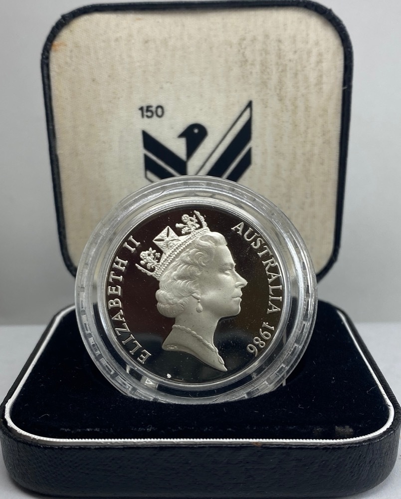 1986 Silver 10 Dollar Proof Coin State Series South Australia product image