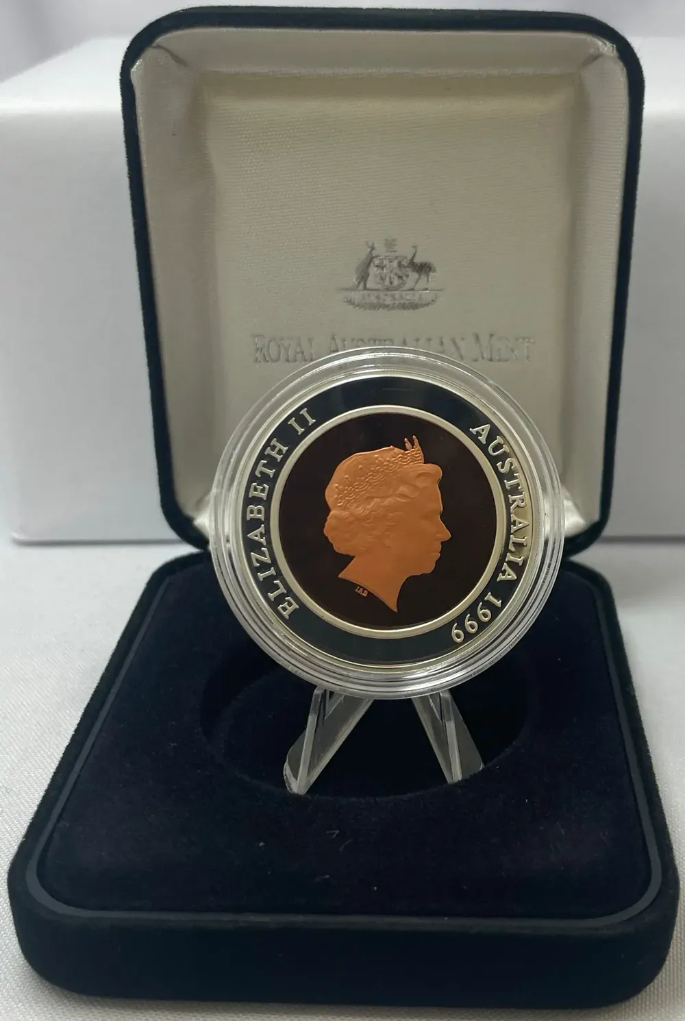 1999 Silver 10 Dollar Proof Coin Millennium Past product image