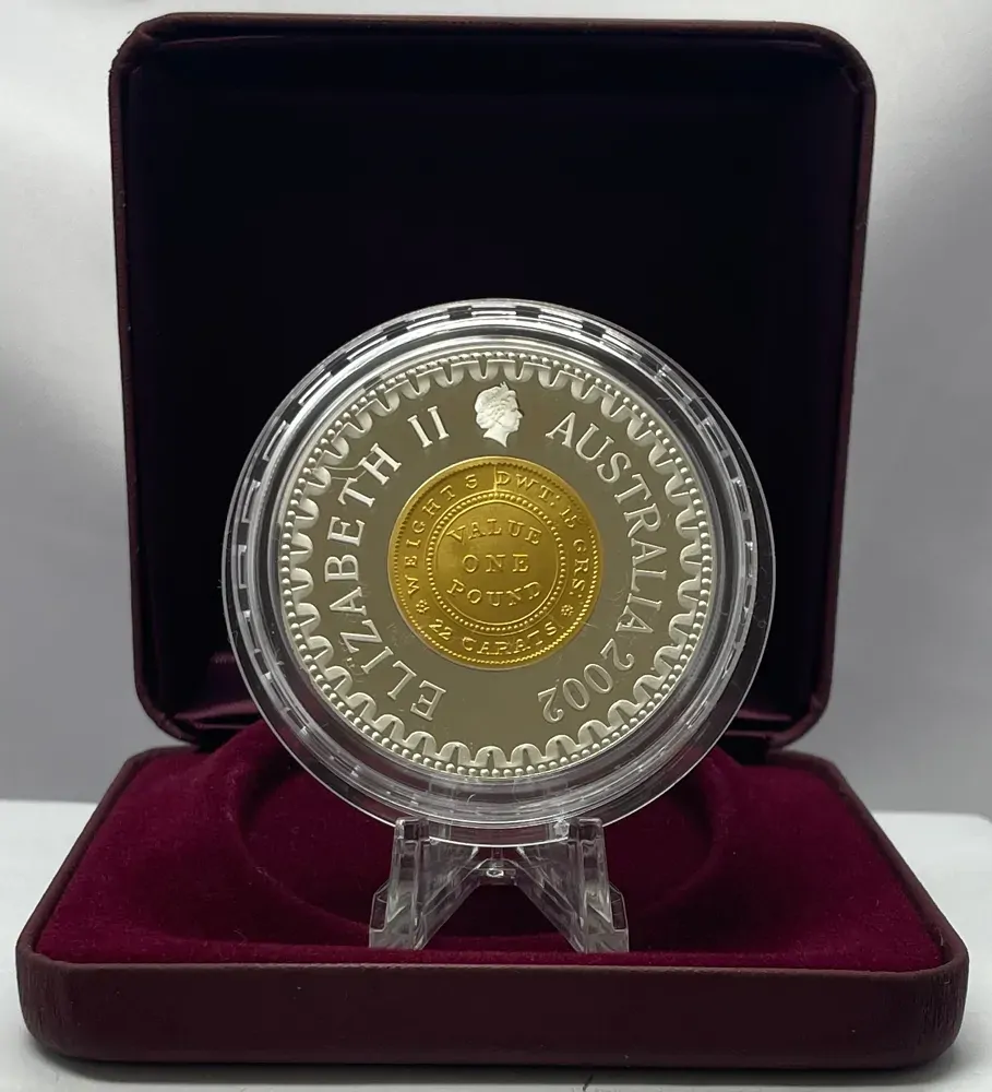 2002 Silver 10 Dollar Proof Coin Adelaide Pound product image