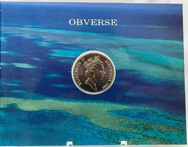1989 10 Dollar Uncirculated Coin State Series Queensland product image