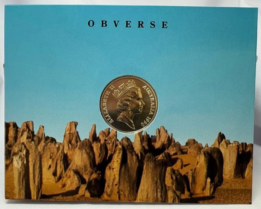 1990 Ten Dollar Silver Uncirculated Western Australia product image