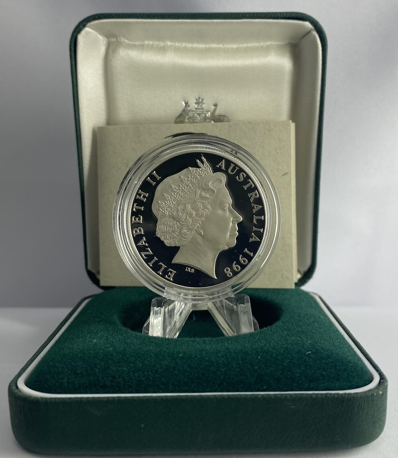 1998 Ten Dollar Silver Piedfort Proof Coin Endangered Species - Wombat product image