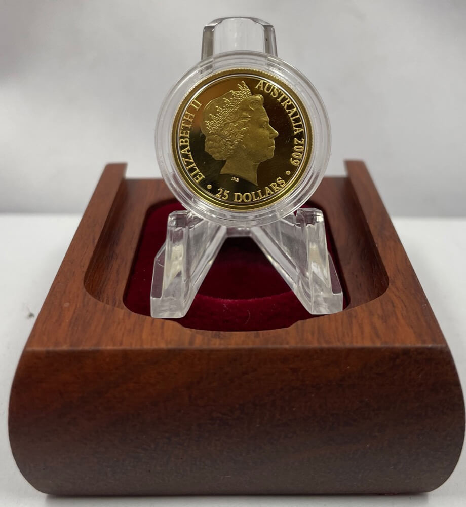 2008 $25 Gold Proof Coin Kangaroo at Sunset product image